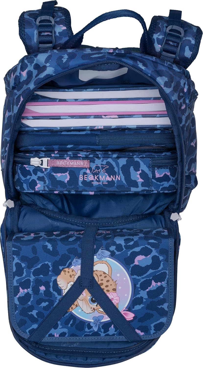 6-teiliges Schulrucksack-Set Active Air FLX Cheetah, Cheetah