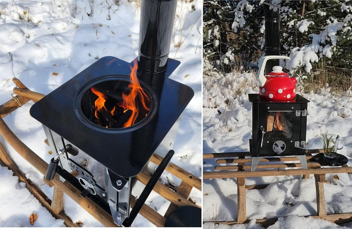 Kleiner Outdoor-Ofen