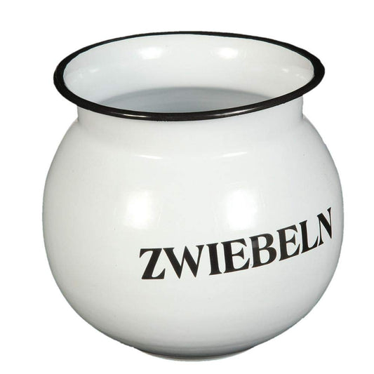 Emaillierter Zwiebel-Topf
