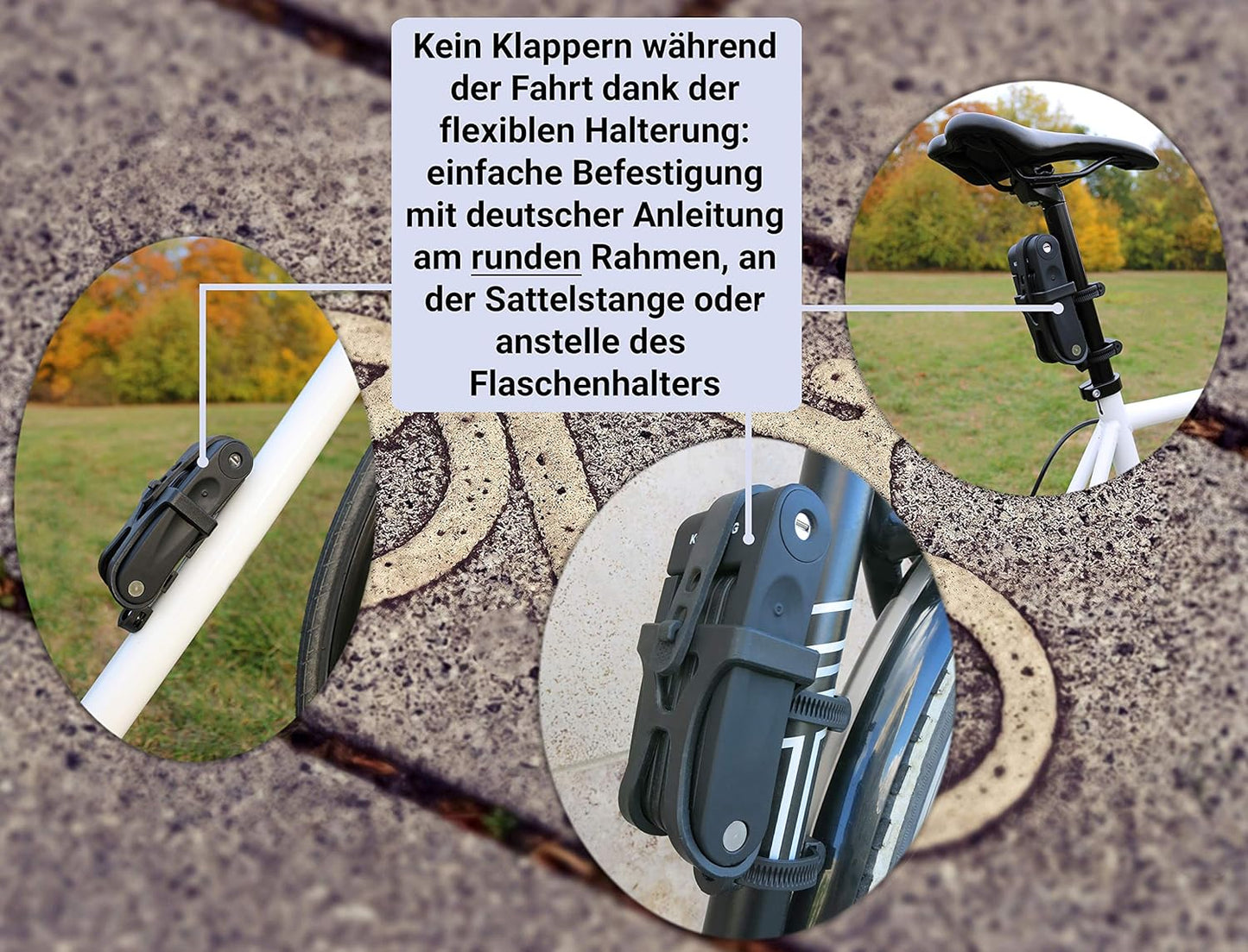 Faltschloss Typ Zürich mit Halterung