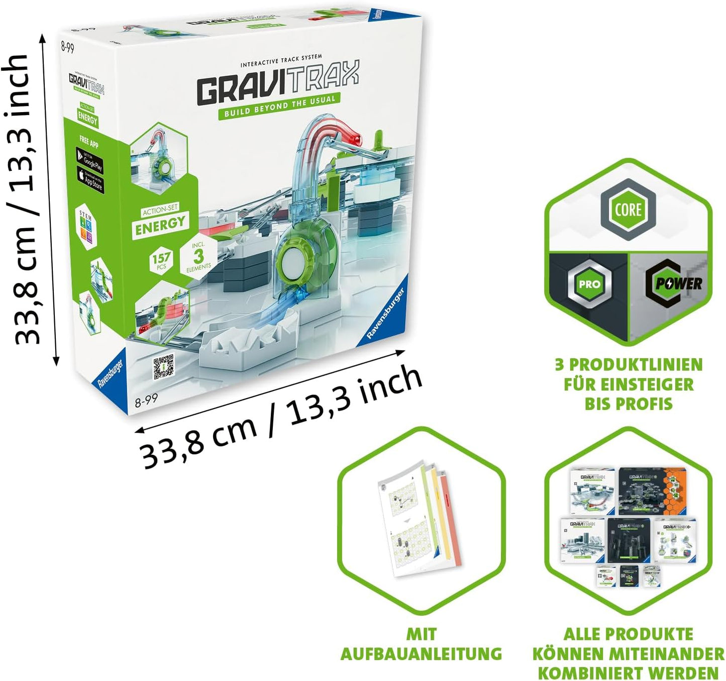 GraviTrax Action-Set Energy Kugelbahn