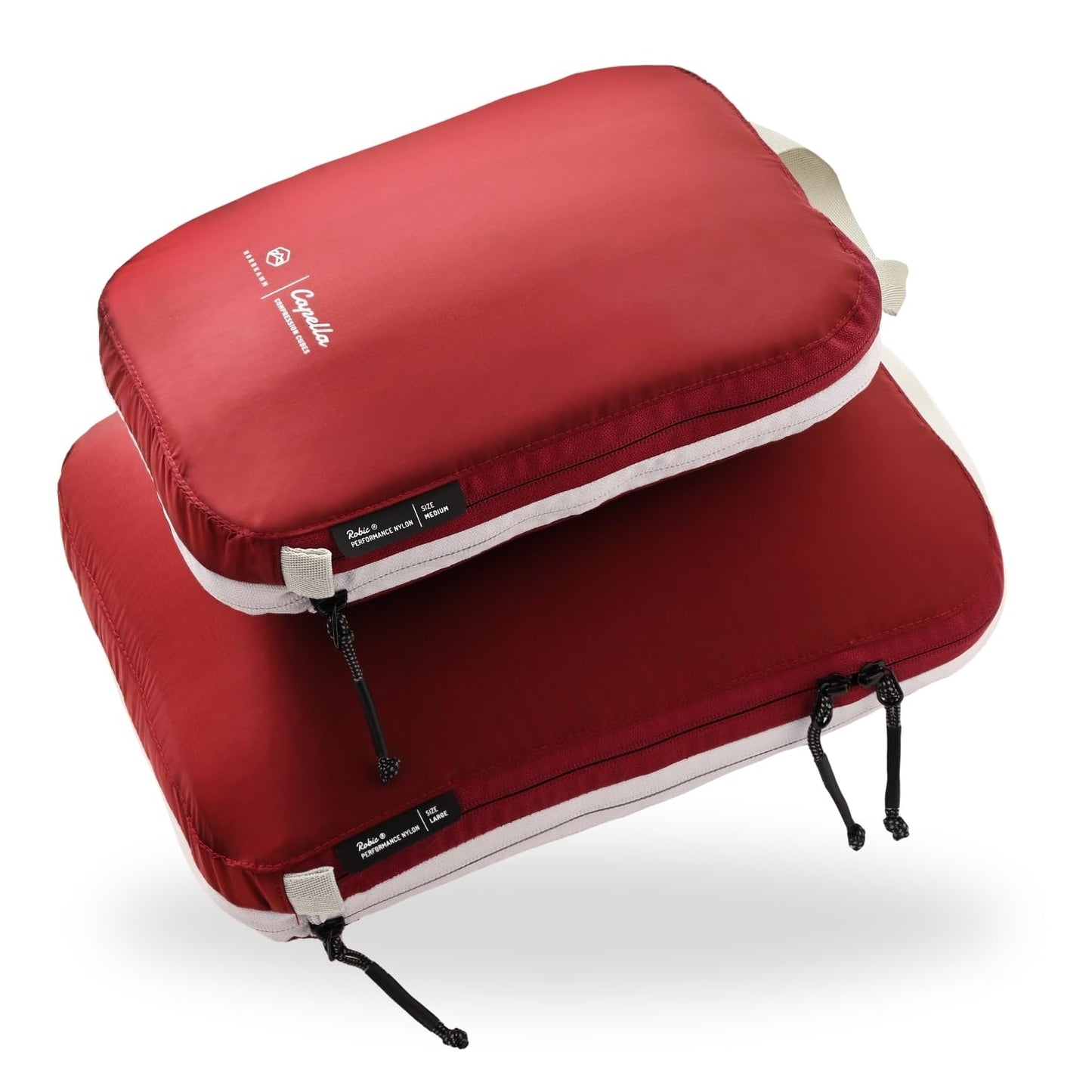2er-Set Profi-Packtaschen, Sun Dried Tomato Red