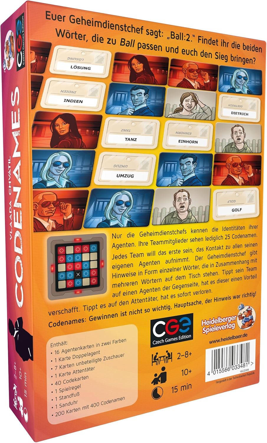 Edition Codenames Kartenspiel