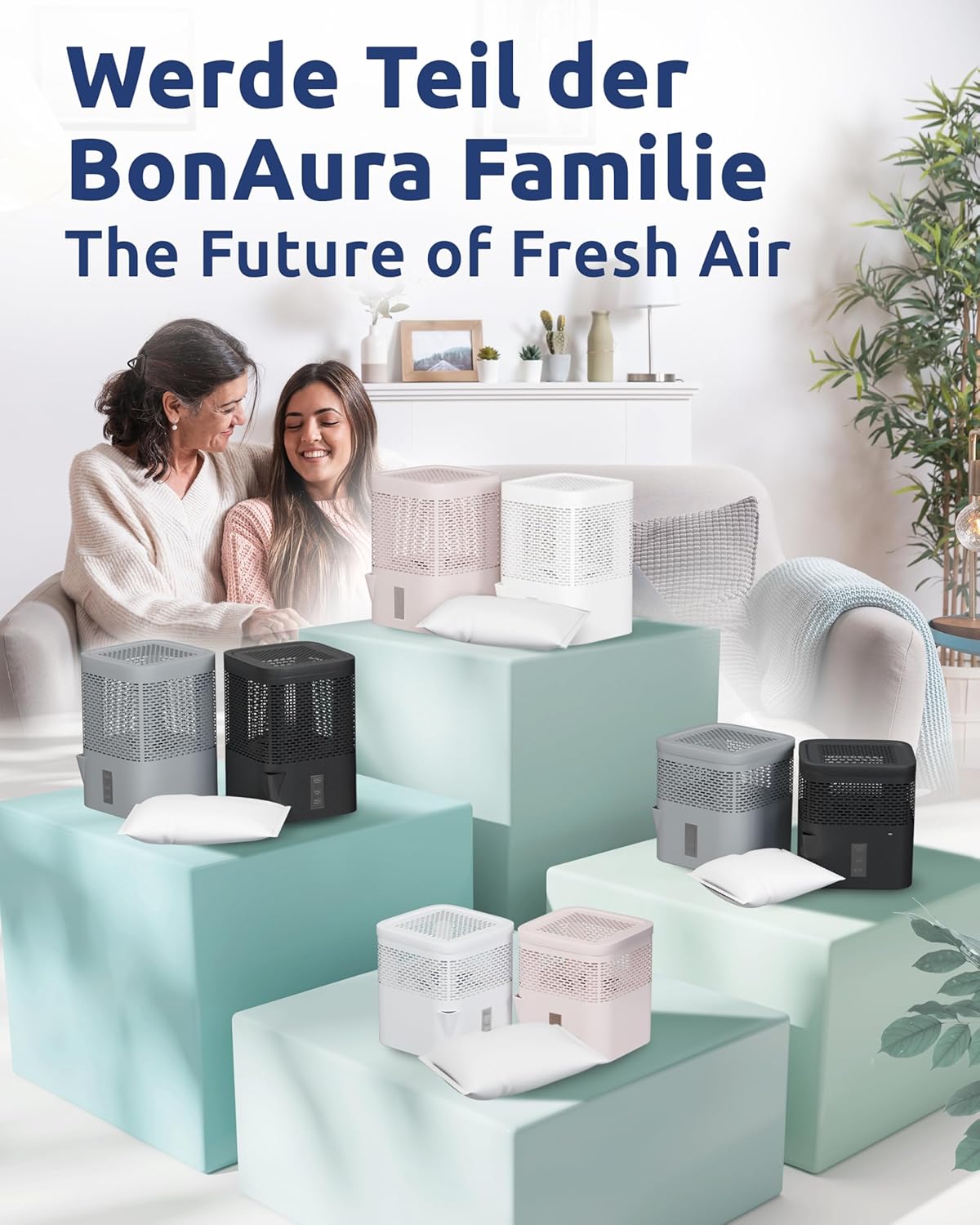 AirOne Lite Entfeuchter Nachfüllpack (6er Set), 6 X Granulat Nachfüllpack