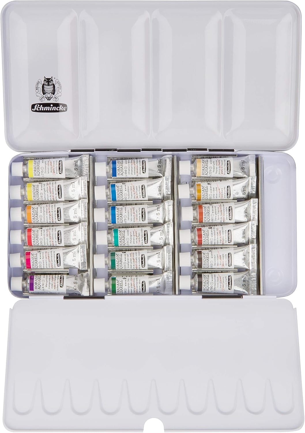 Aquarell Farbkasten, 5 ml (18er Pack)