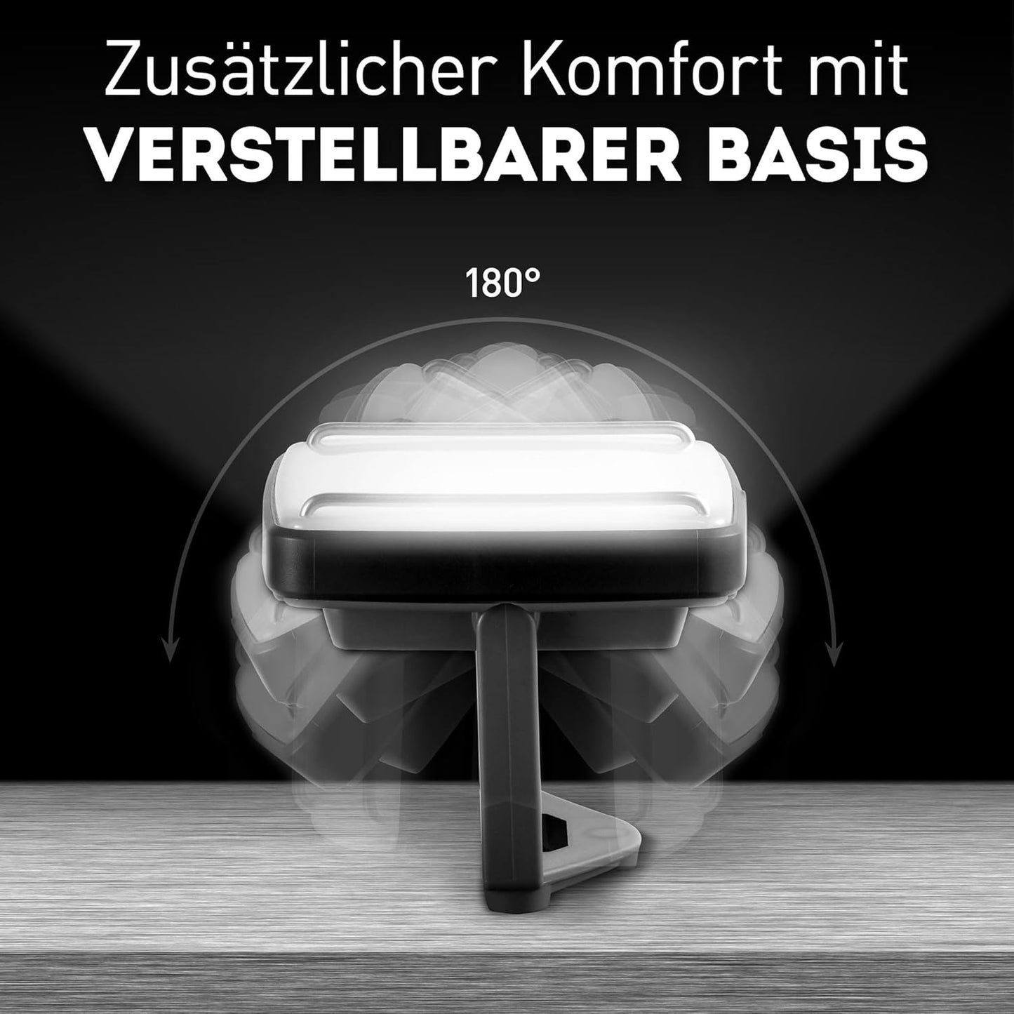 Akku-Baustrahler, 1350 Lumen 2 stück