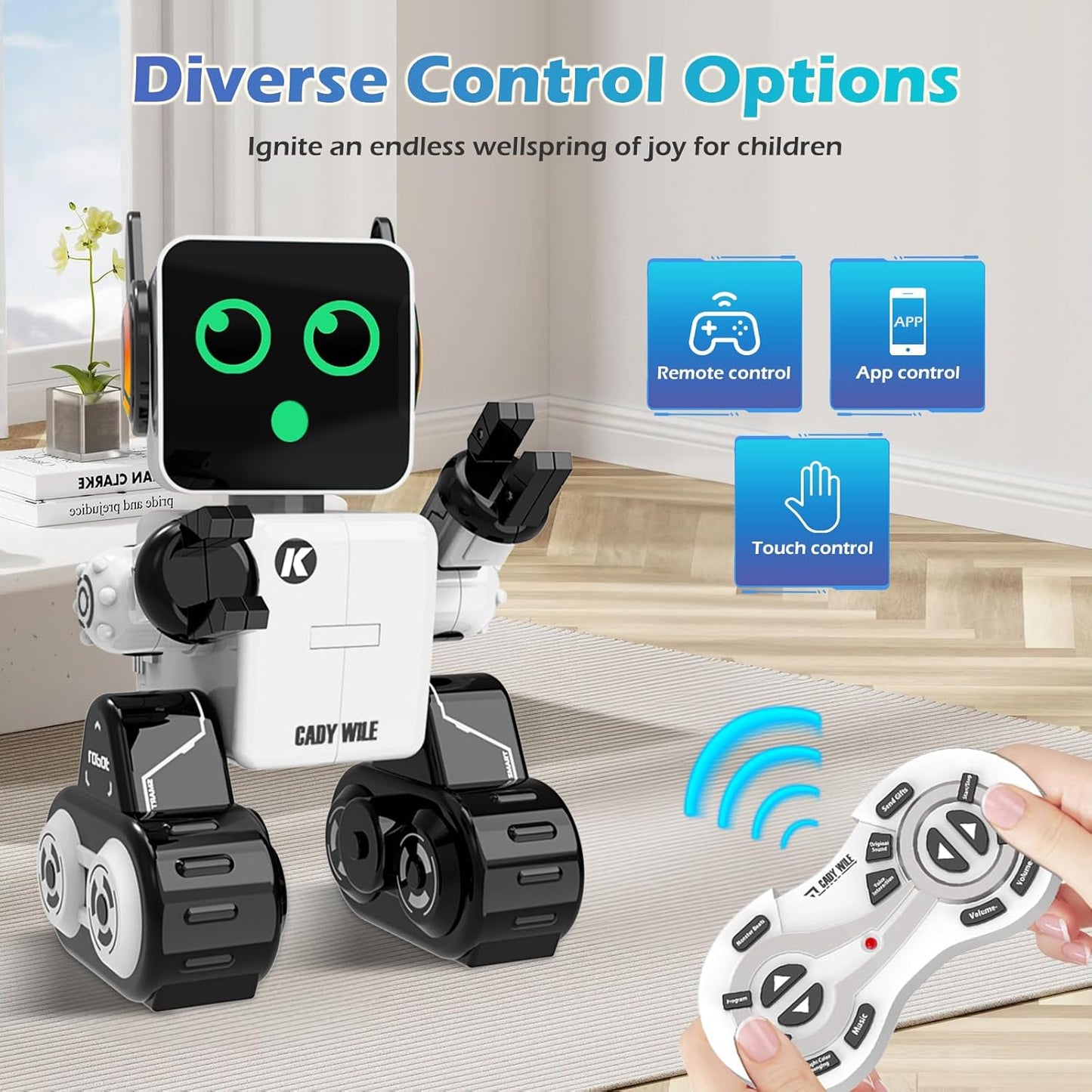 Programmierbarer RC-Roboter für Kinder
