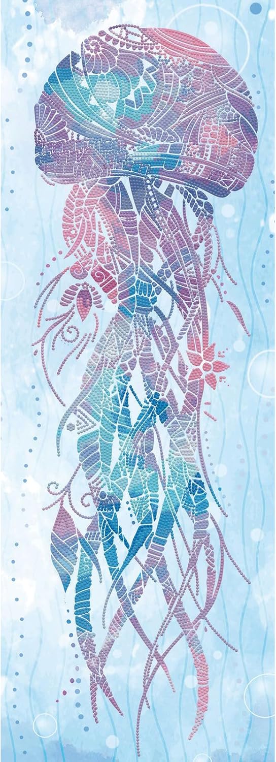 5D Diamond Painting-Set Qualle