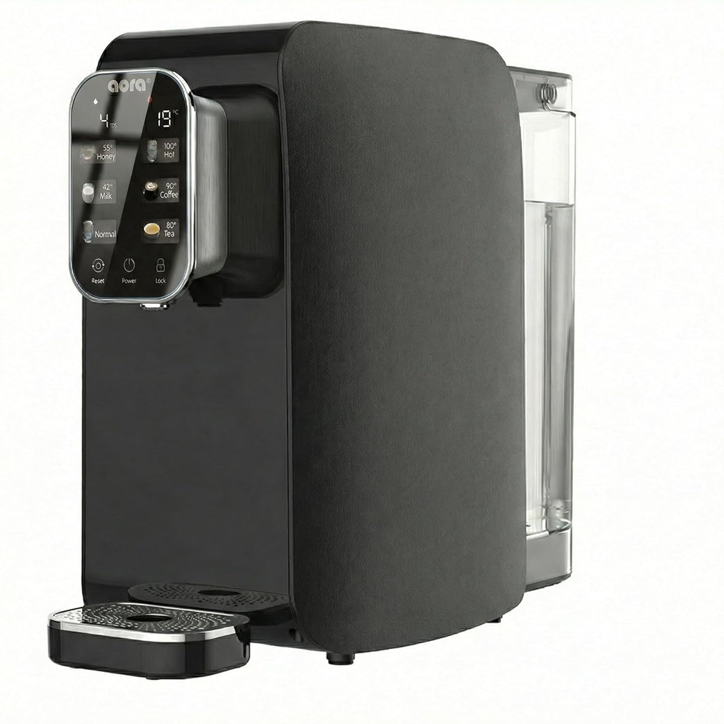 W12 Umkehrosmose-Wasserspender mit 5-Stufen-Filterung, Black Edition
