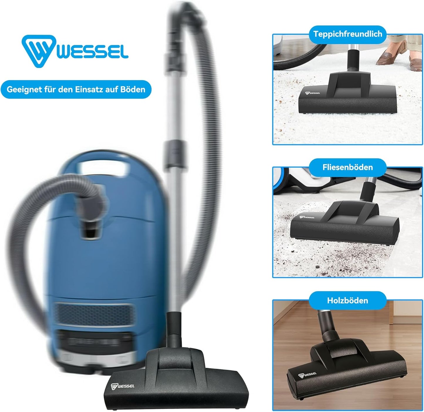 Turbodüse TK284 für Teppiche & Hartböden, TK284 Turbodüse