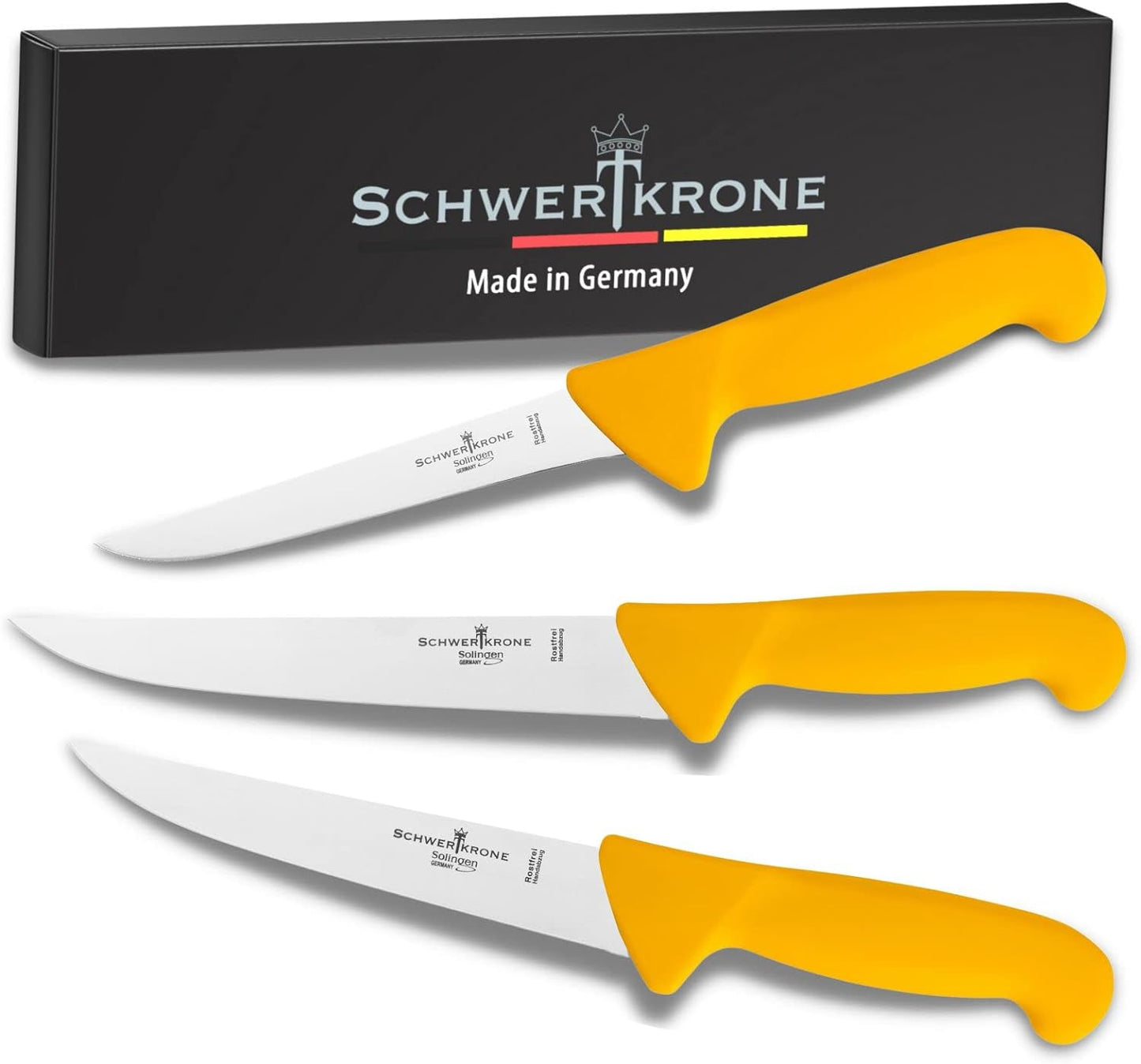 Metzgermesser Set, 3-teiliges Set