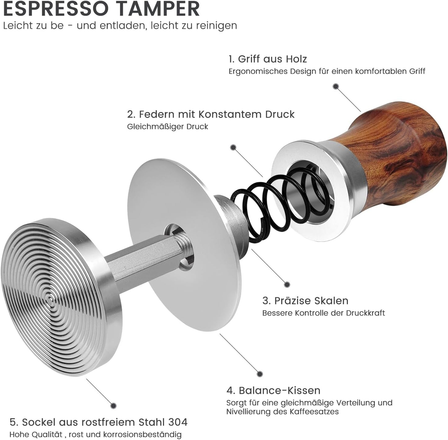 Tamper, 58 mm, 58mm