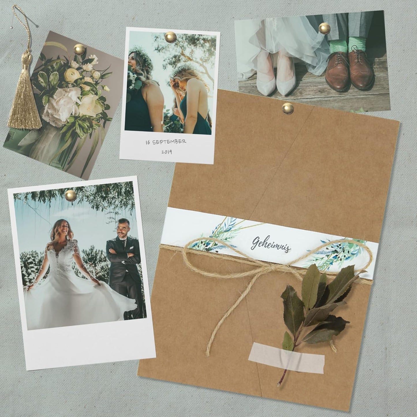 50 Stk. Hochzeitskarten, 50 Stück
