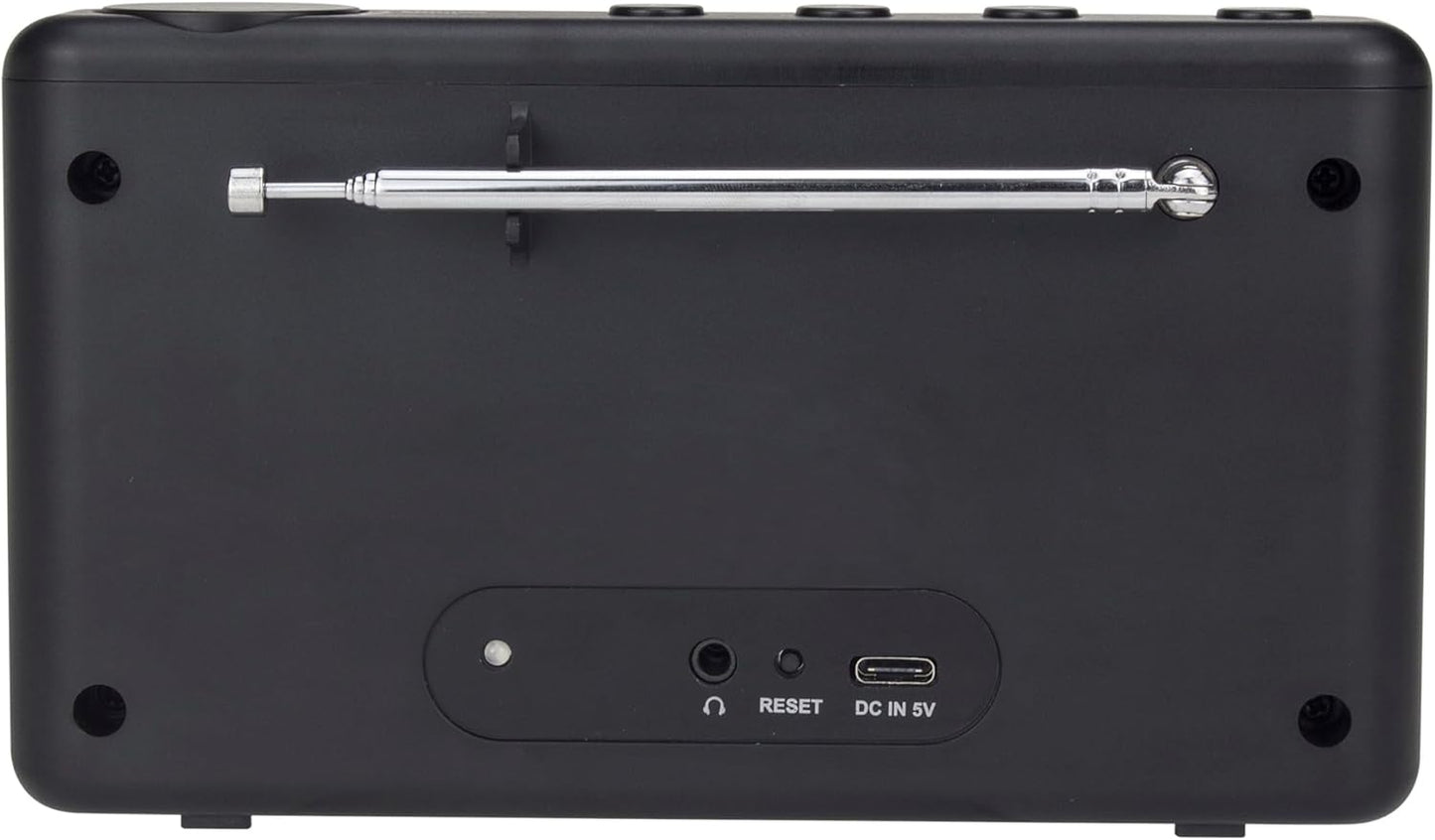 TRA23DAB/GR Tragbares DAB-Radio, schwarz DAB-Radio