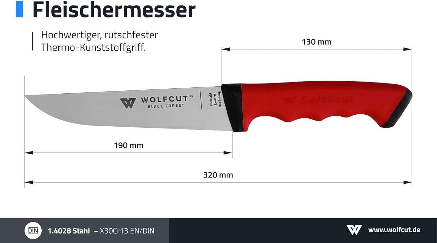 5-teiliges Metzgermesser-Set