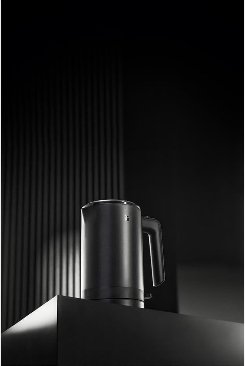 Mini Reise-Wasserkocher mit Kalkfilter, Deep Black