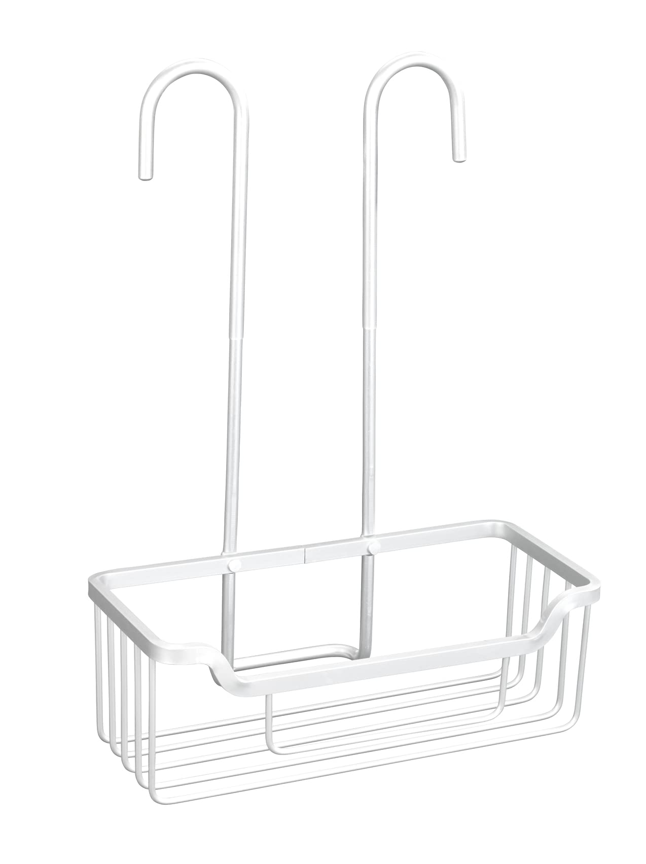 Thermostat-Dusch-Caddy Milo, Silber Matt 1 Etage