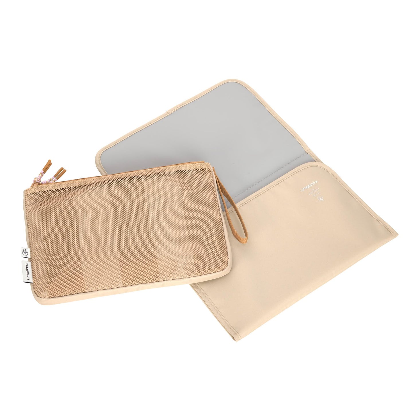 Windeltasche mit Wickelunterlage für unterwegs, Braun