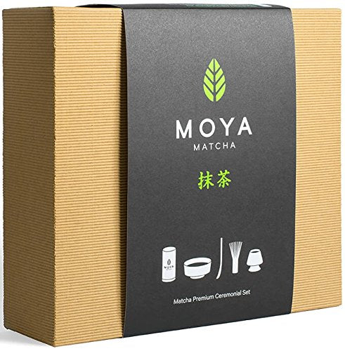 Matcha Tee-Zubereitungsset (5-teilig), 5-teiliges Premium Matcha Set grüner Schale