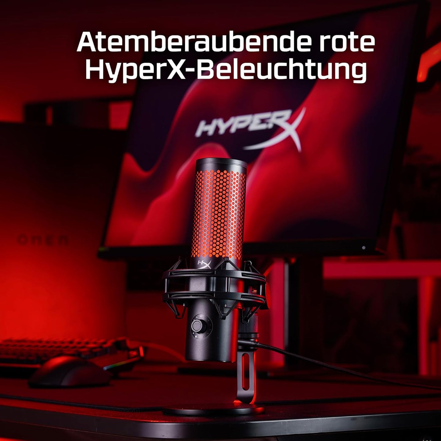 QuadCast 2 - USB-Mikrofon für Gaming & Streaming