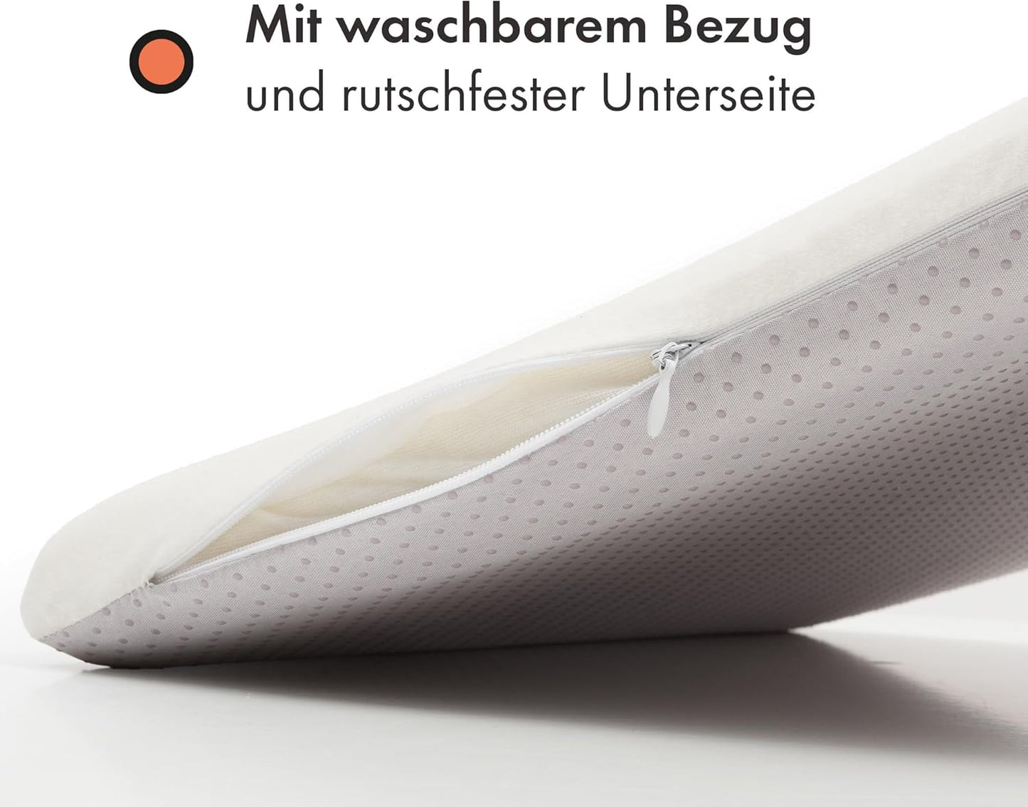 Memory-Foam Sitzkissen-Set (2 Stück, 40x40 cm), Beige Eckig 2 Pack