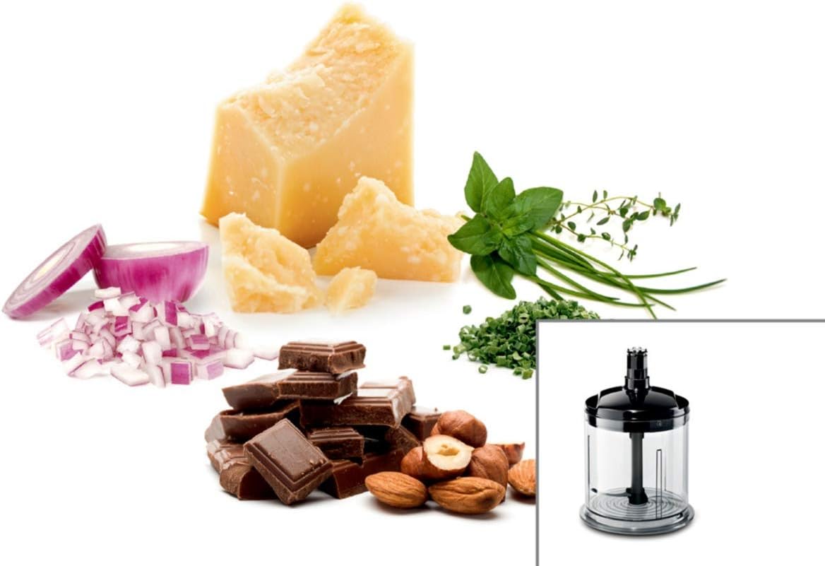 ErgoMixx Stabmixer Set mit Zubehör, Schwarz/Grau