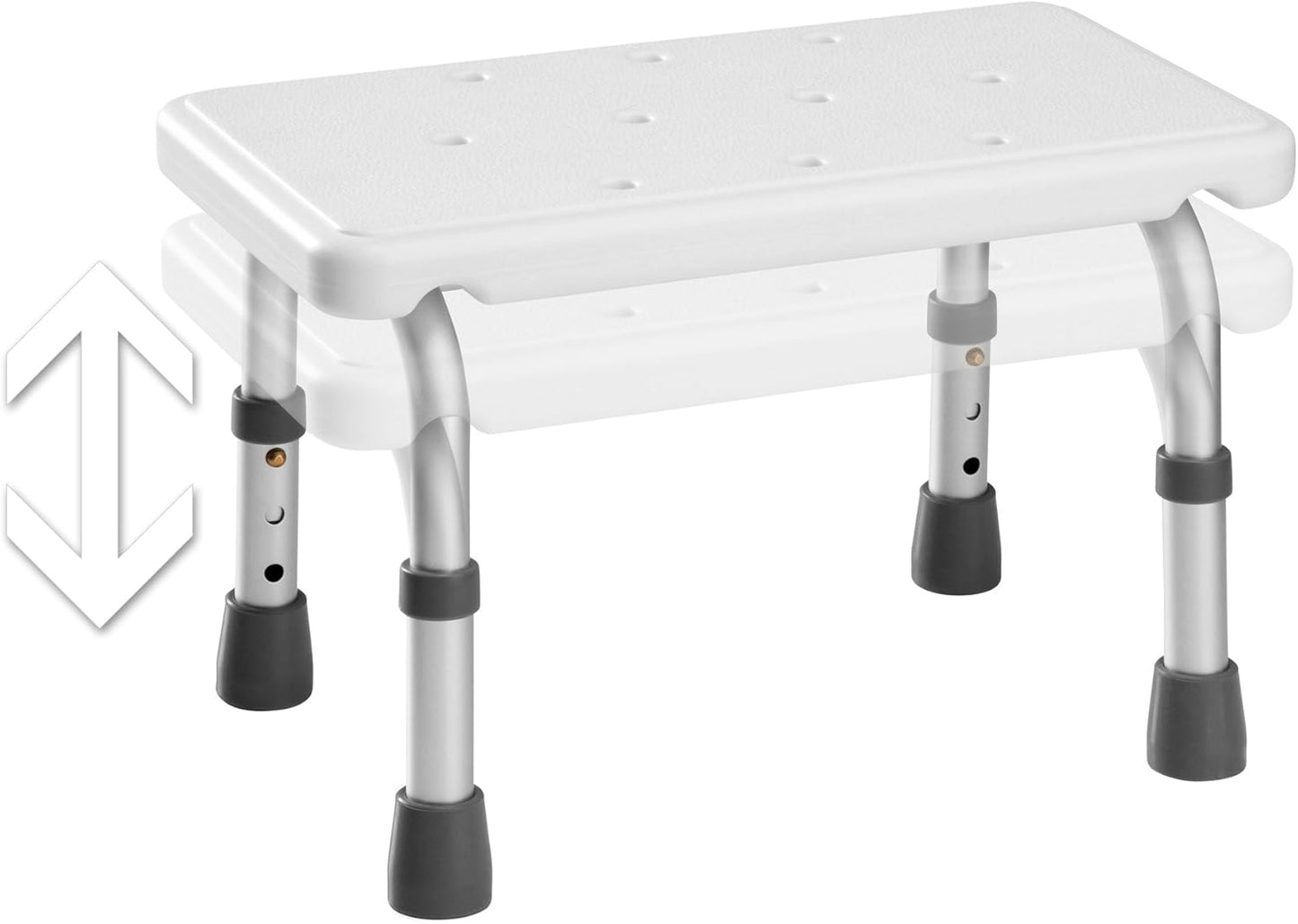 Höhenverstellbarer Duschhocker, 402509-2