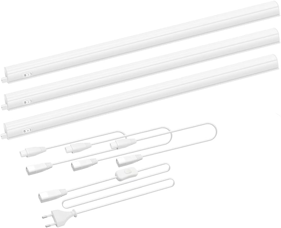 3er-Set LED-Unterbauleuchten, 573MM 3er Lampen