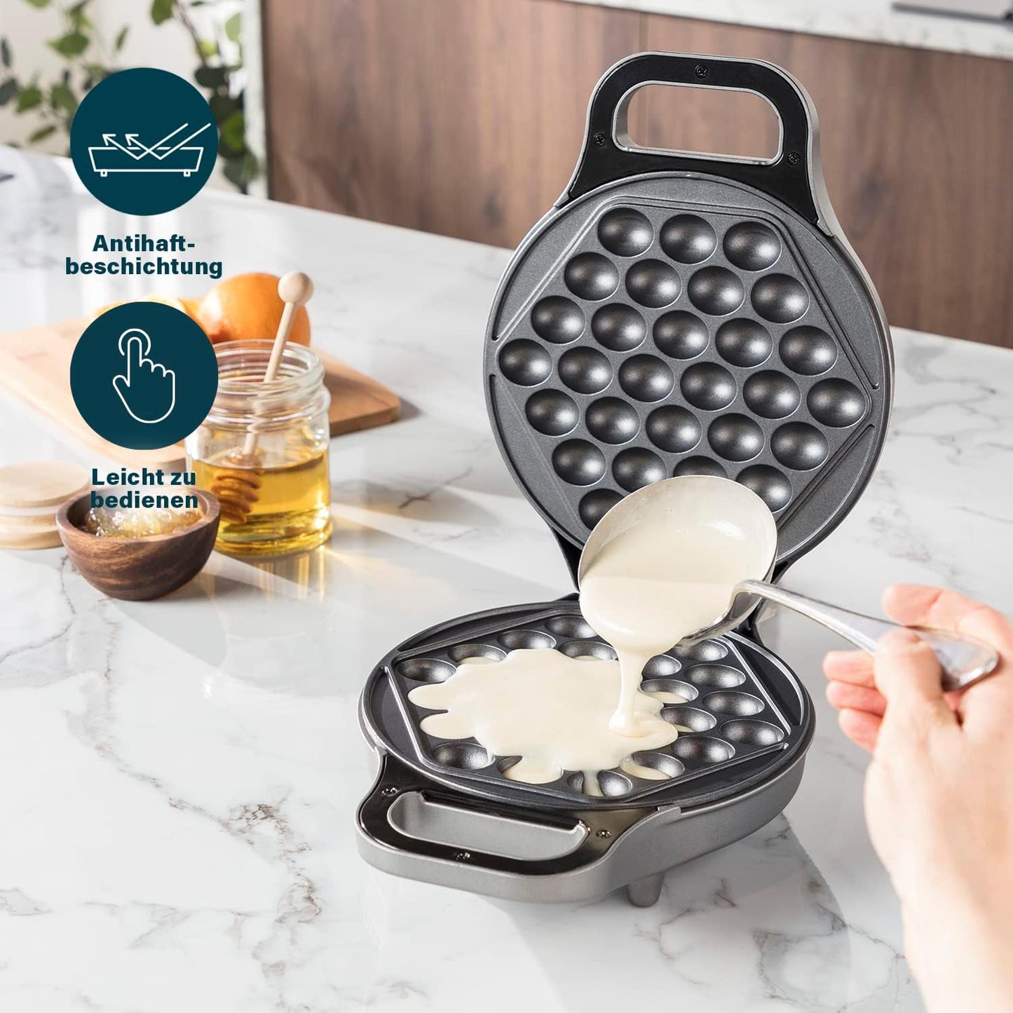 Bubble-Waffeleisen, Bubbleform