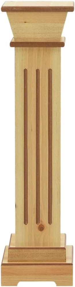 Blumensäule, Holzfarben