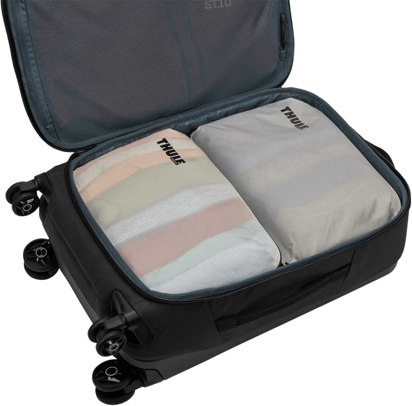 Kompressionspackwürfel für Reisen, Medium Mittelweiss