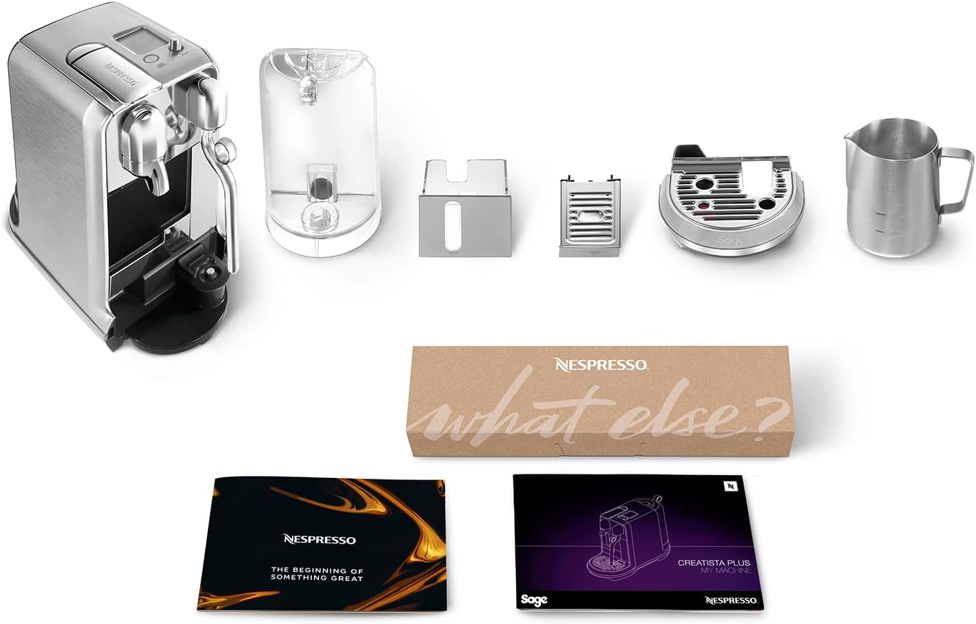 Kaffeekapselmaschine Creatista Plus SNE800BSS, Brushed Stainless Steel
