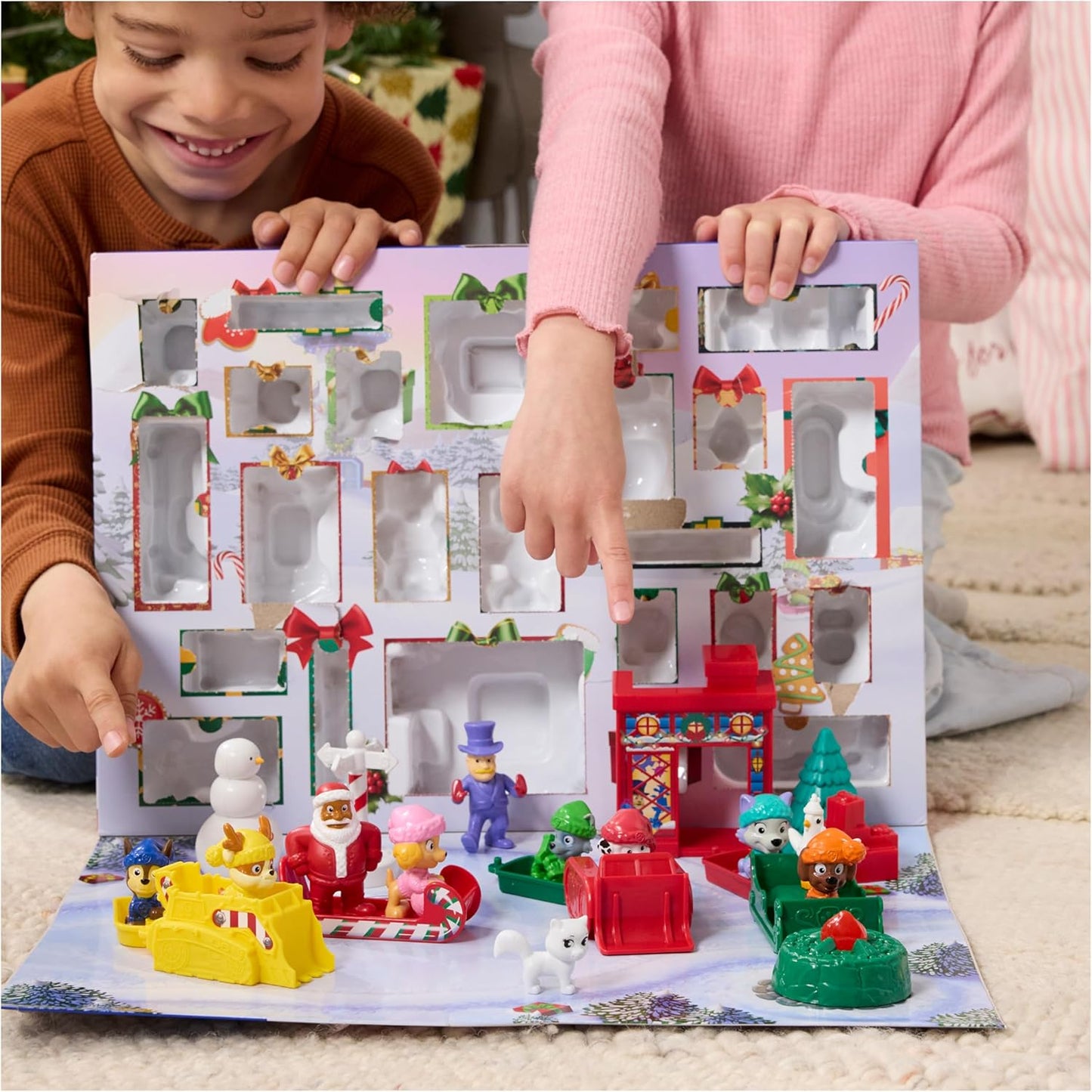 Adventskalender 2025 mit 24 Spielzeug-Überraschungen