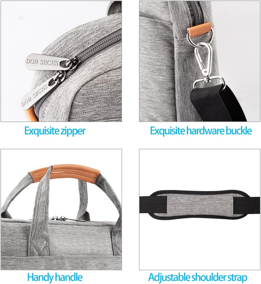 Laptoptasche mit Polsterung, Grau / 15 zoll bis 15,6 zoll