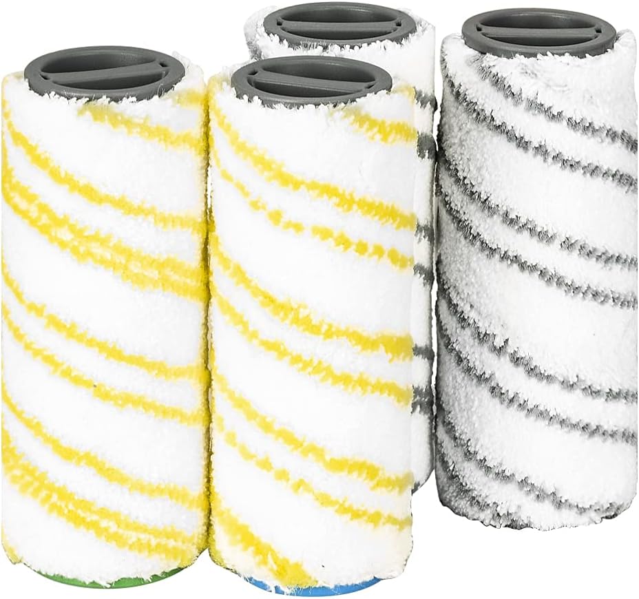 Walzenset, 2 X Grau + 2 X Gelb
