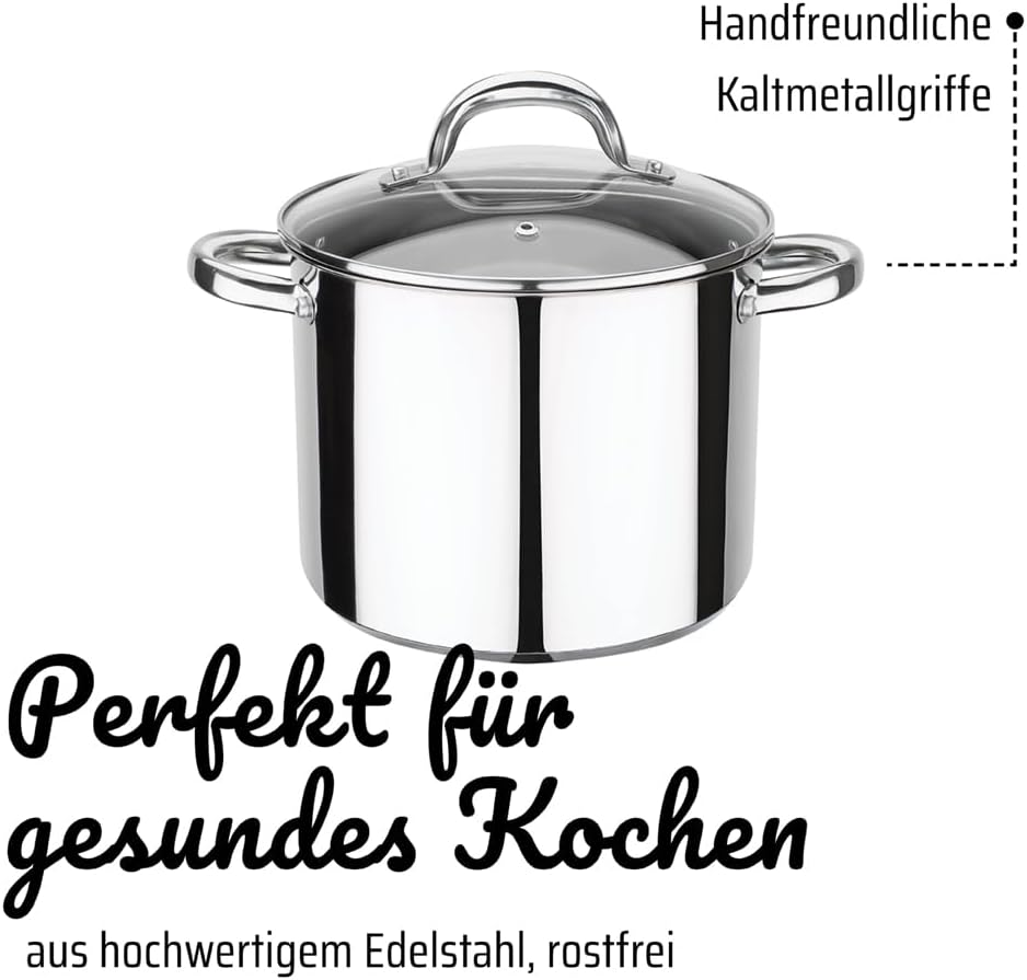 Gemüsetopf mit Deckel Montreal 6,8L 22 cm