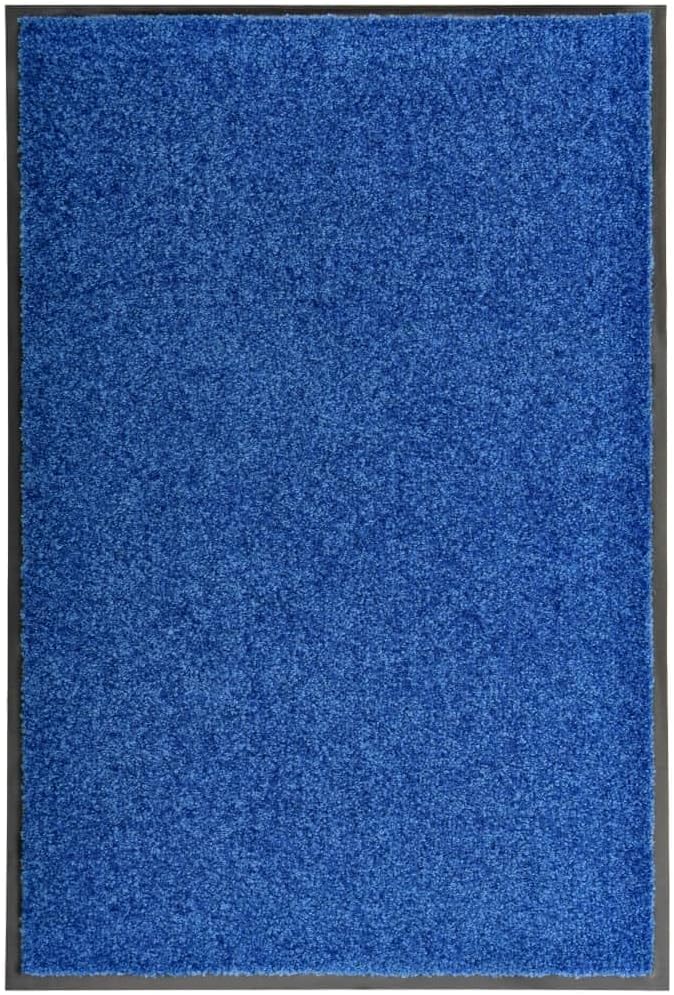 Waschbare Schmutzfangmatte Sekundus 60x90 cm, Blau 60 x 90 cm (Rechteckig)