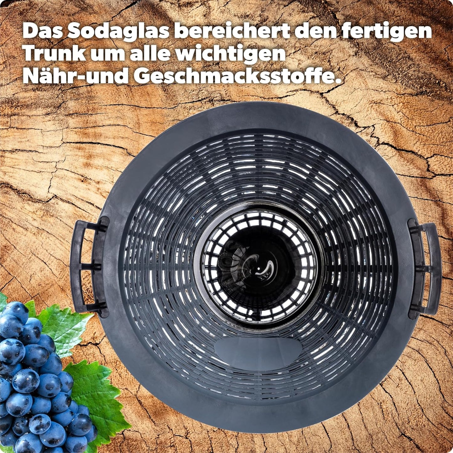 Fermentierballon mit Gärbehälter, 10L