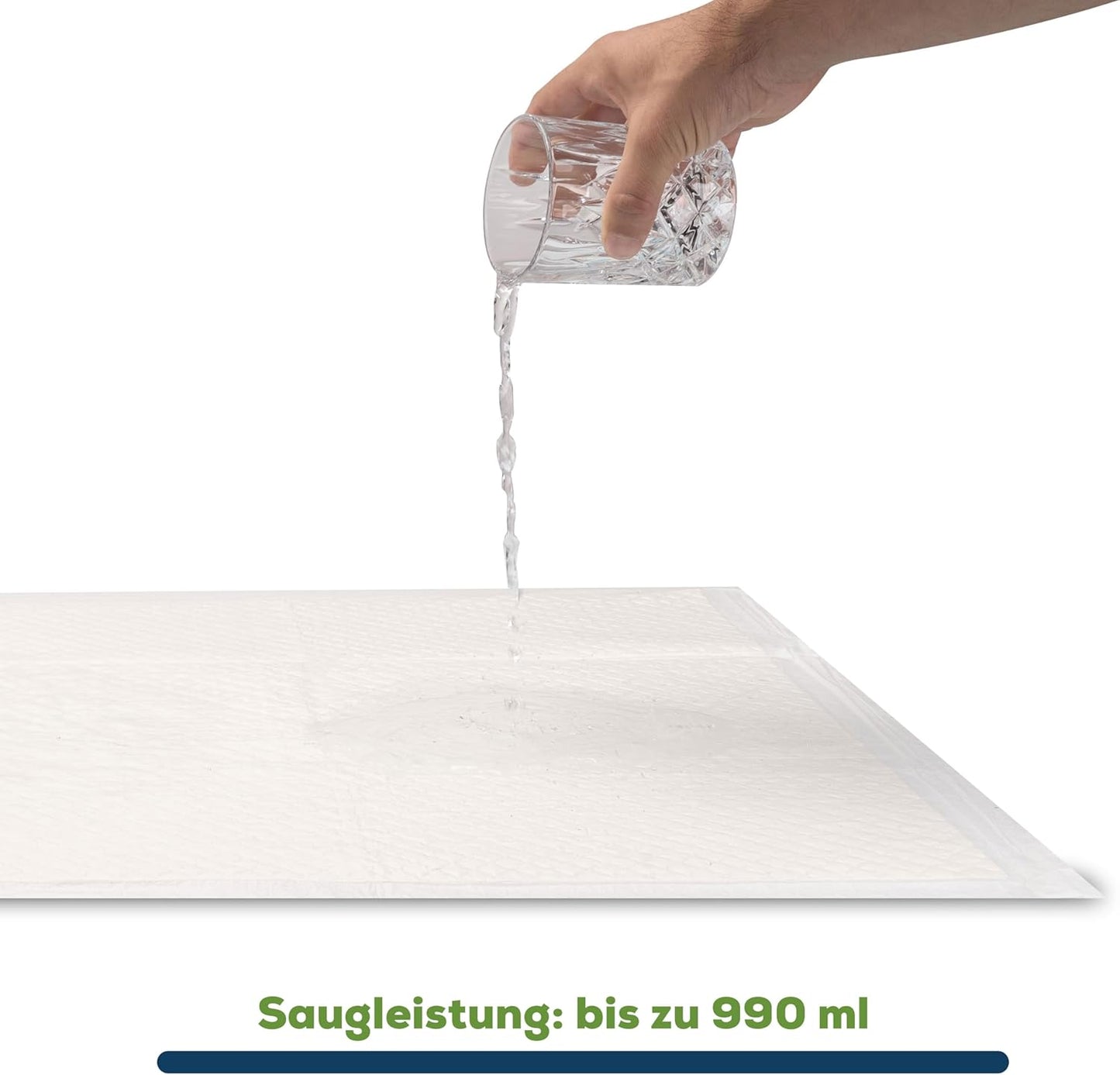 Einweg-Bettschutzunterlagen (100 Stück), 60 x 90 cm 100
