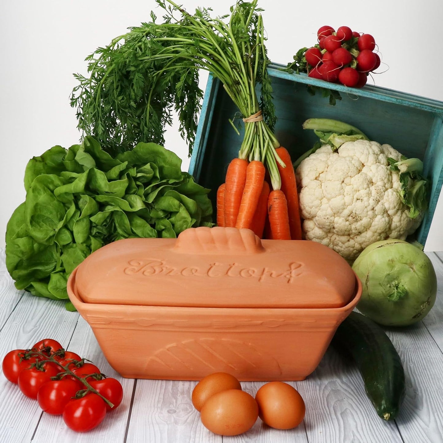 Brottopf aus Terrakotta