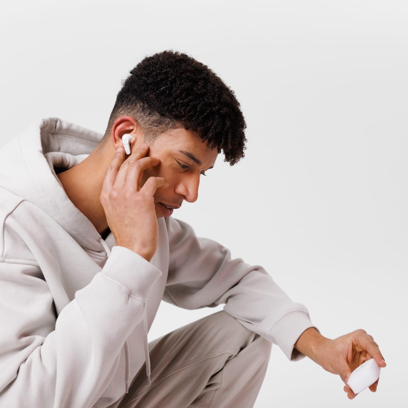 Kabellose In-Ear-Kopfhörer AIRY TWS 2, Pure White