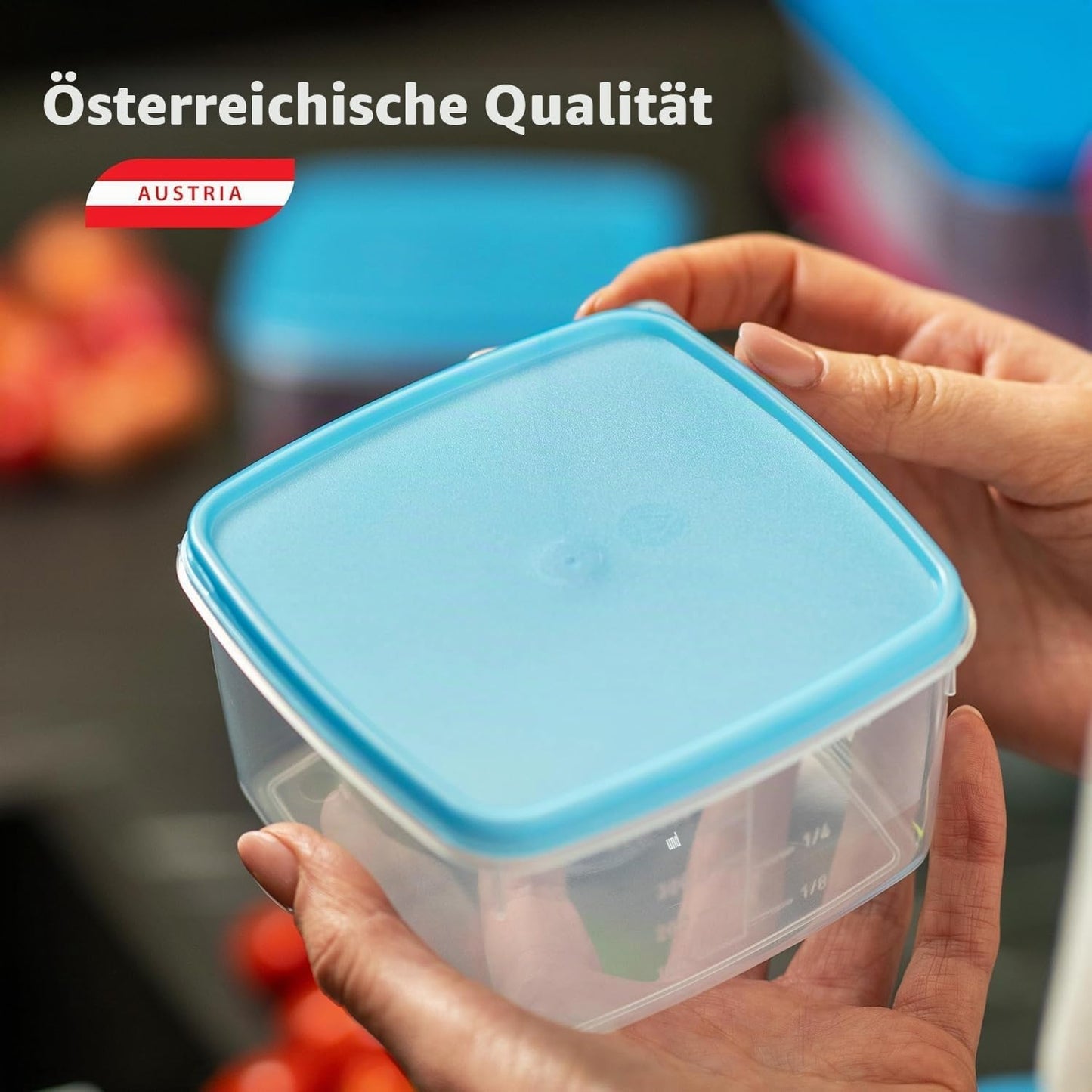 39-teiliges Gefrierdosen-Set mit Halterung, 0,03L (36 Stk) & Halterung (3 Stk)