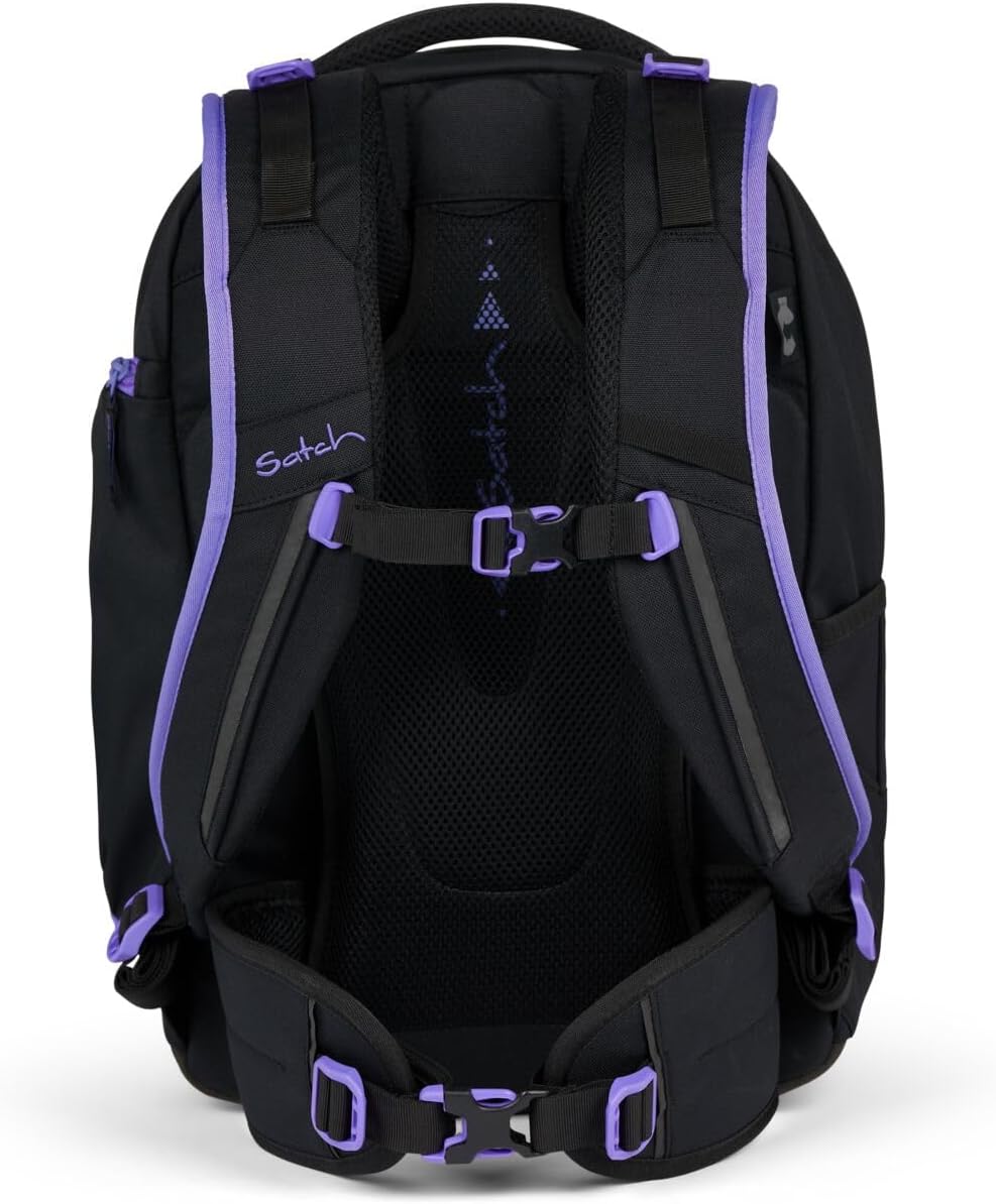 Match Schulrucksack Set, Purple Phantom