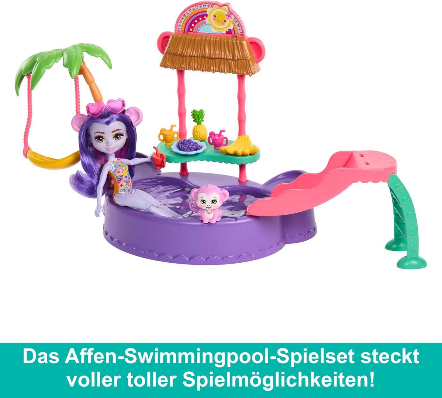 Affen-Swimmingpool-Spielset, Affen-swimmingpool-spielset