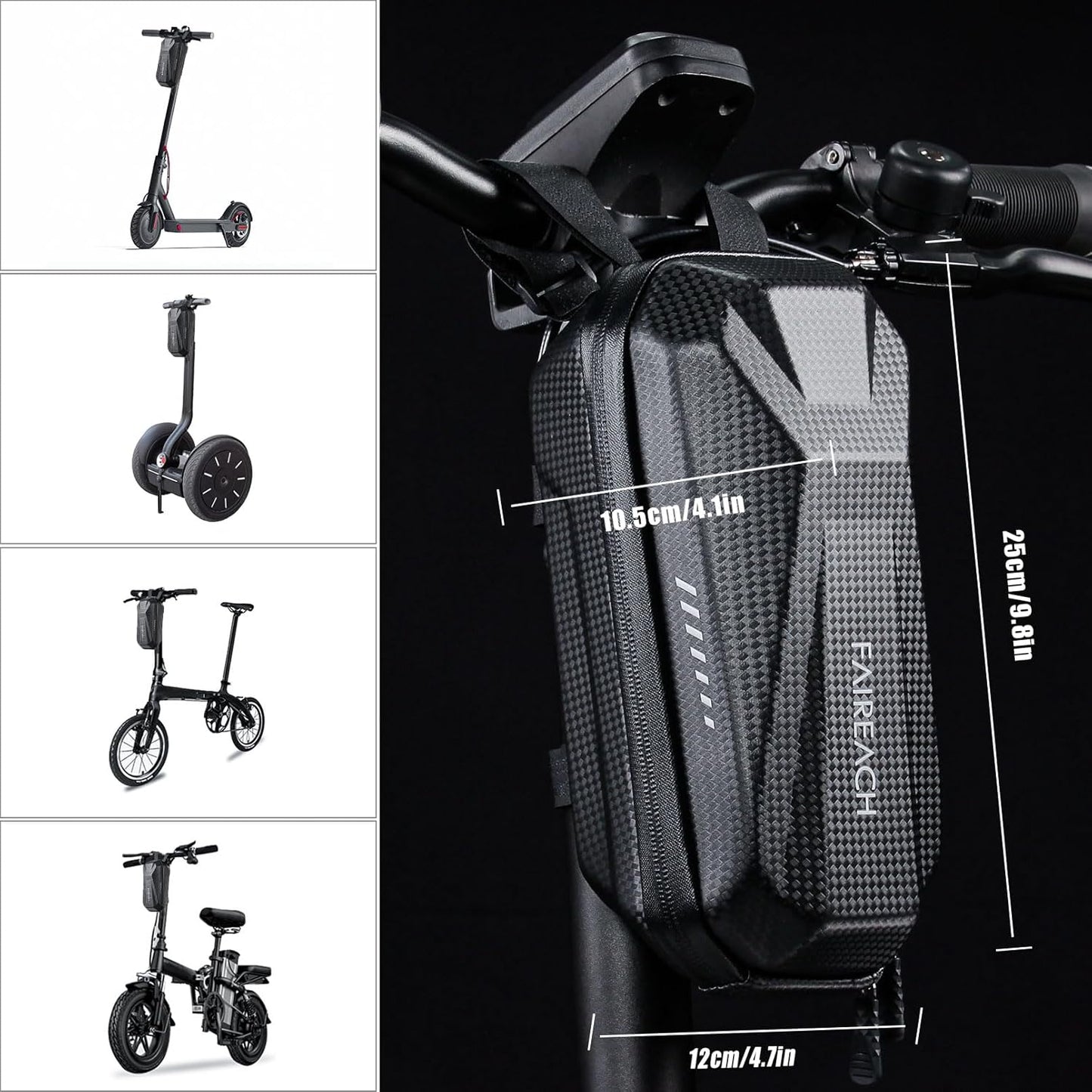 Rollertasche, 2l-schwarz