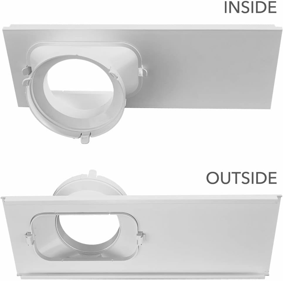 Fensterabdichtung für Klimageräte, Rolladen-Fensterblende