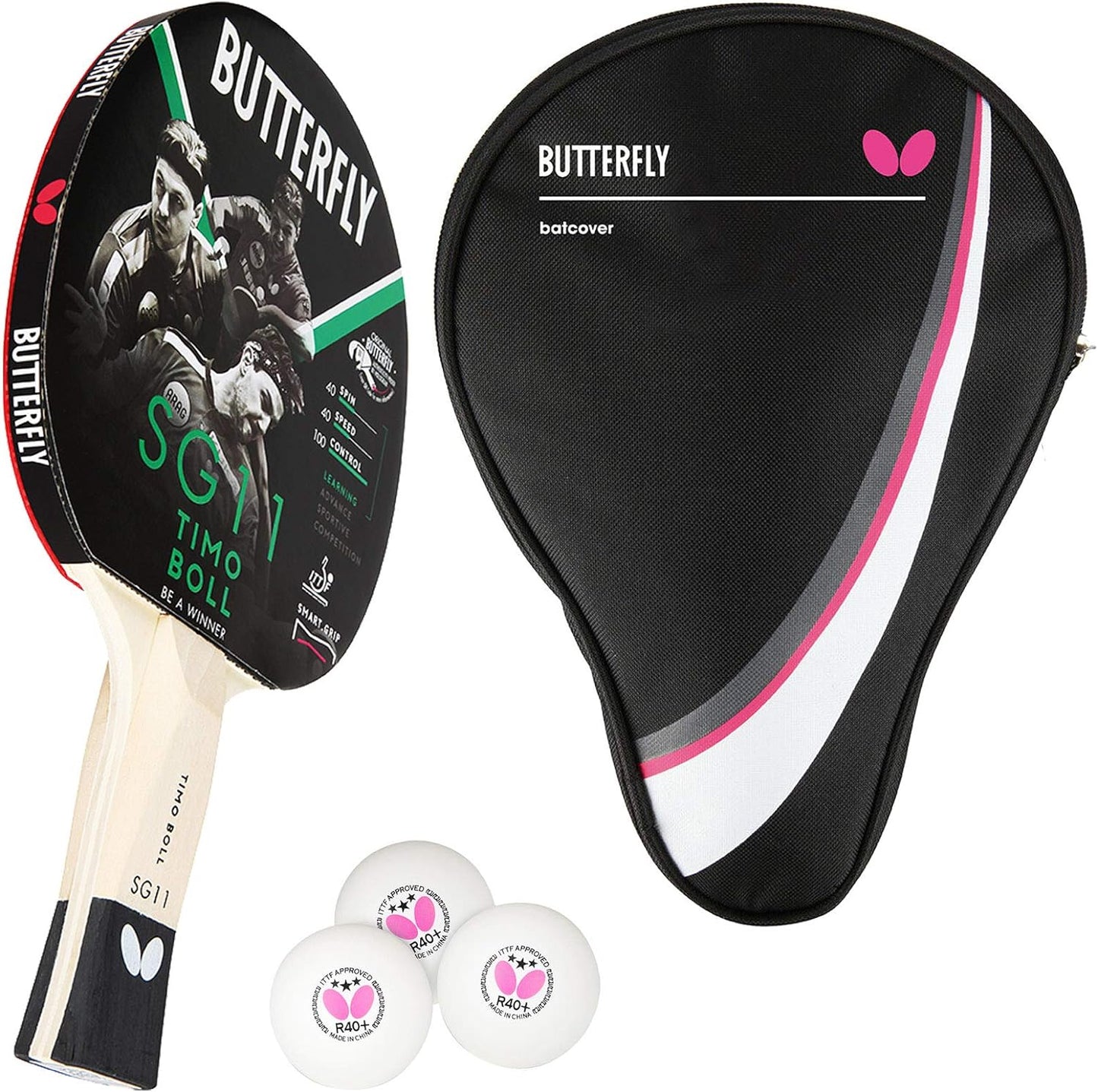Timo Boll SG11 Tischtennisschläger Set