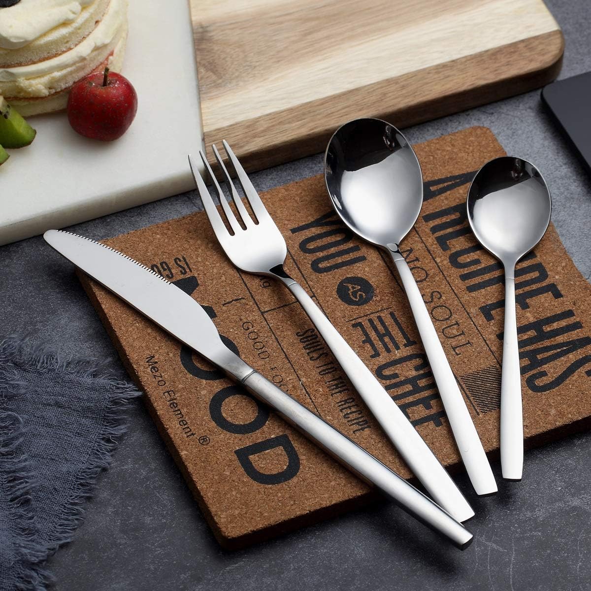 Besteckset für 6 Personen, 2. Itano 24 7. Silber