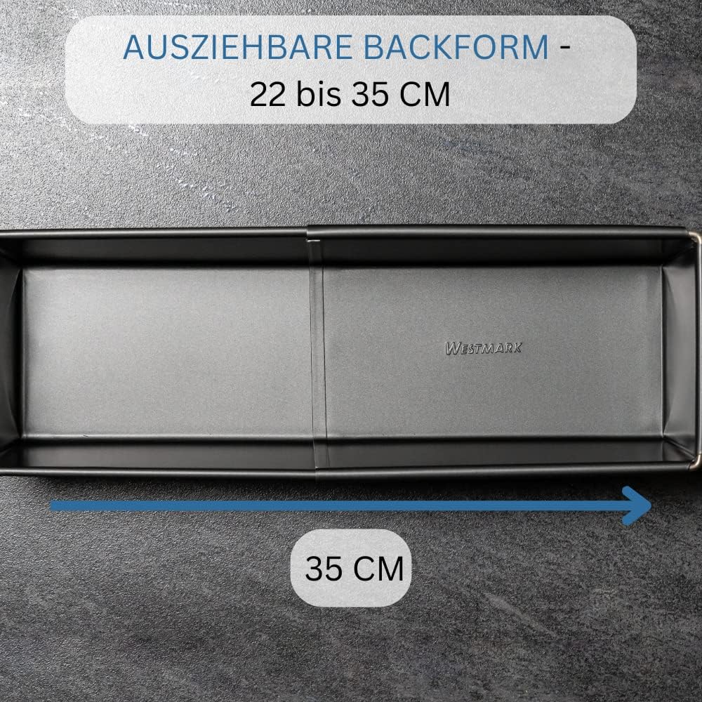 Ausziehbare Brotbackform Back-Meister (32932270), Brot ausziehbar