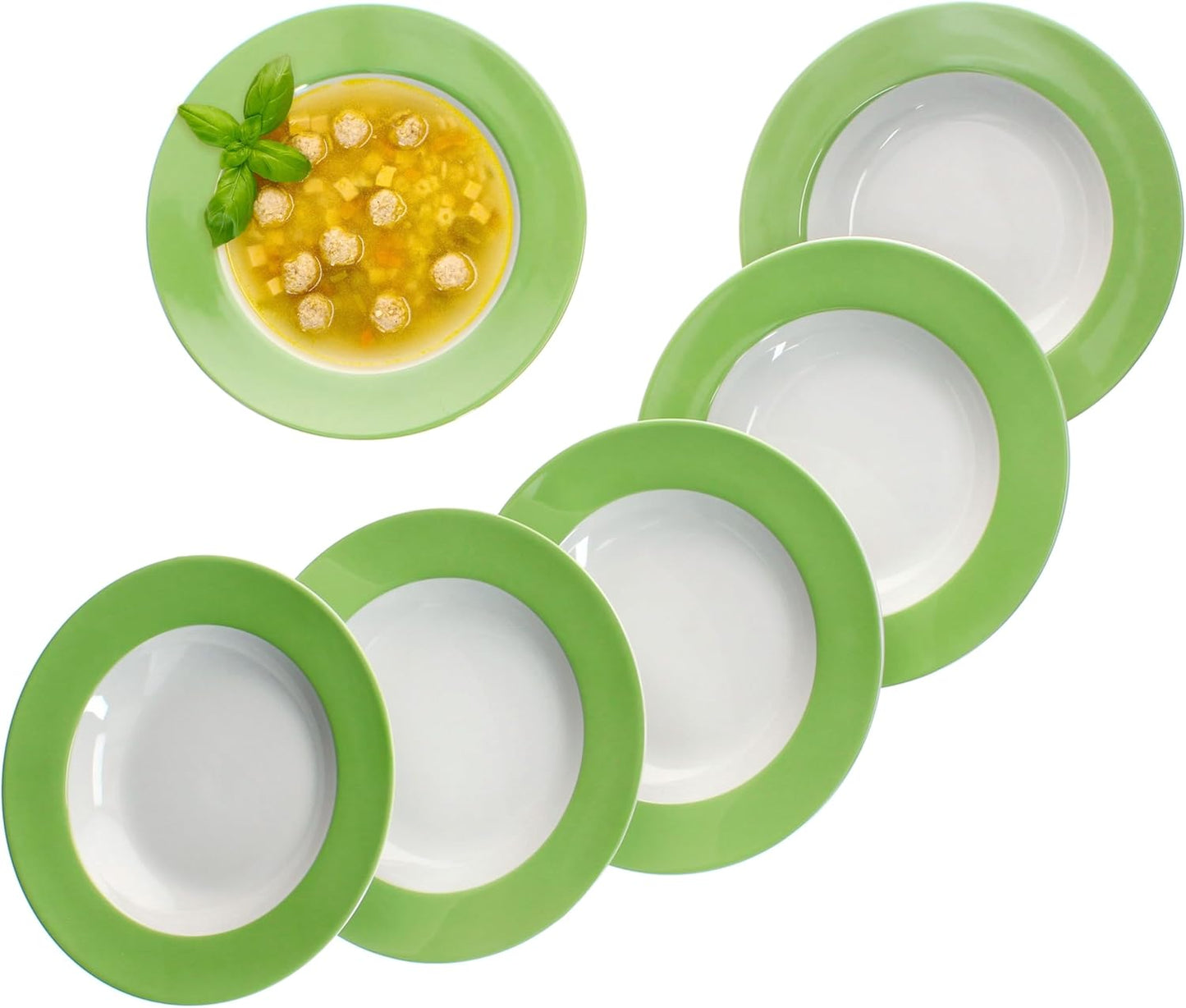 6er Set Suppenteller, Suppenteller